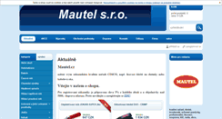 Desktop Screenshot of mautel.cz